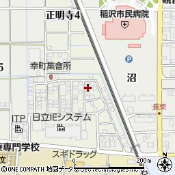 愛知県稲沢市幸町54周辺の地図