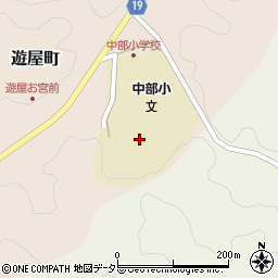 愛知県豊田市遊屋町（向垣内）周辺の地図