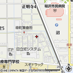 愛知県稲沢市幸町48周辺の地図