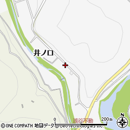 愛知県豊田市浅谷町井ノ口8周辺の地図