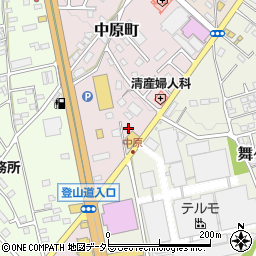静岡県富士宮市中原町236周辺の地図
