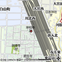 愛知県稲沢市井之口本町46周辺の地図