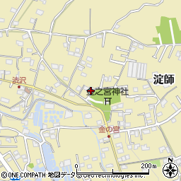 静岡県富士宮市淀師1663周辺の地図