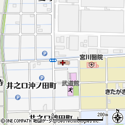 稲沢市消防署稲沢東分署周辺の地図