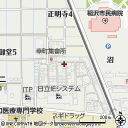 愛知県稲沢市幸町32周辺の地図