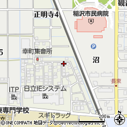 愛知県稲沢市幸町53周辺の地図