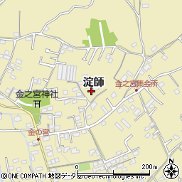 静岡県富士宮市淀師1405周辺の地図