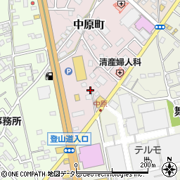 静岡県富士宮市中原町289周辺の地図