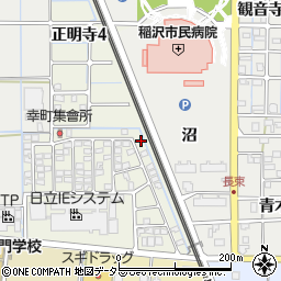愛知県稲沢市幸町66周辺の地図