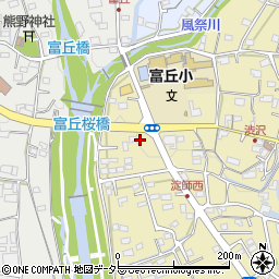 静岡県富士宮市淀師482周辺の地図