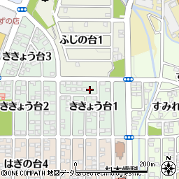 愛知県瀬戸市ききょう台1丁目50周辺の地図