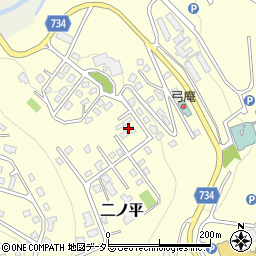 神奈川県足柄下郡箱根町二ノ平周辺の地図