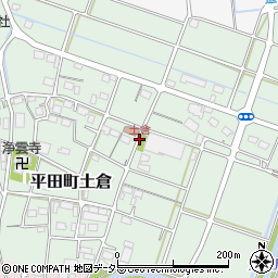 土倉周辺の地図