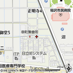 愛知県稲沢市幸町33周辺の地図