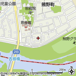 愛知県春日井市熊野町3120-1周辺の地図