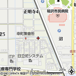 愛知県稲沢市幸町50周辺の地図