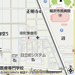 愛知県稲沢市幸町34周辺の地図