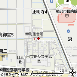 愛知県稲沢市幸町17周辺の地図