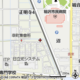 愛知県稲沢市幸町63周辺の地図