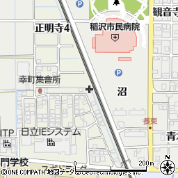 愛知県稲沢市幸町65周辺の地図