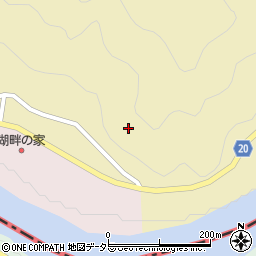 岐阜県恵那市串原相走周辺の地図