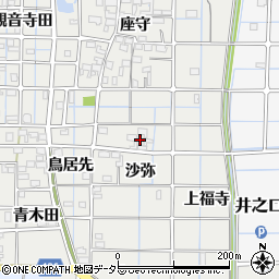 愛知県稲沢市長束町沙弥48周辺の地図