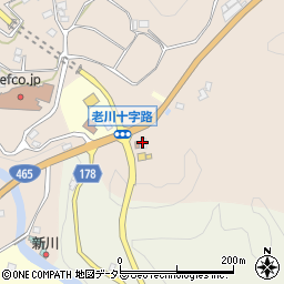 勝浦警察署　老川駐在所周辺の地図