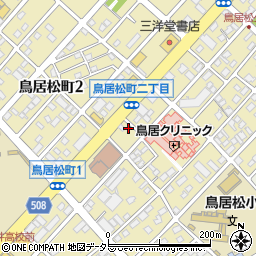 明光義塾　春日井・鳥居松教室周辺の地図