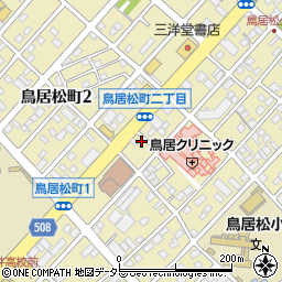 第２レクルス周辺の地図