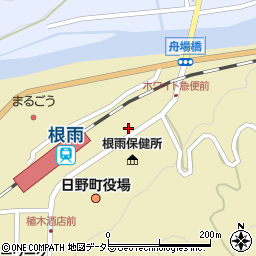 鳥取県西部総合事務所日野振興センター　日野振興局農林業振興課普及担当周辺の地図