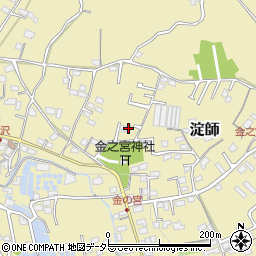静岡県富士宮市淀師1662周辺の地図