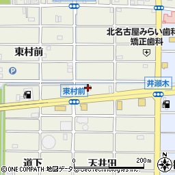 ファミリーマート北名古屋鹿田国門地店周辺の地図