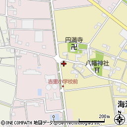 吉里郵便局周辺の地図