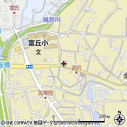 静岡県富士宮市淀師521周辺の地図