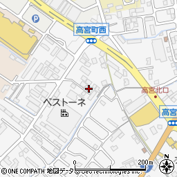 セキスイハイム近畿株式会社　ツーユー彦根展示場周辺の地図