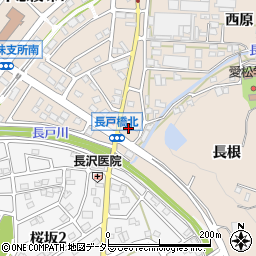 セブンイレブン名古屋下志段味長根店周辺の地図