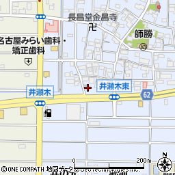 愛知県北名古屋市井瀬木居屋敷1018周辺の地図