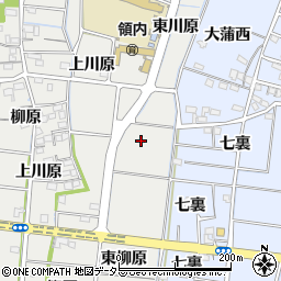 愛知県稲沢市祖父江町二俣（東川原）周辺の地図