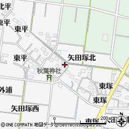 愛知県稲沢市祖父江町神明津東村北周辺の地図