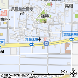 愛知県北名古屋市井瀬木居屋敷1006周辺の地図