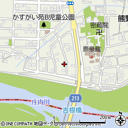 愛知県春日井市熊野町3038-2周辺の地図