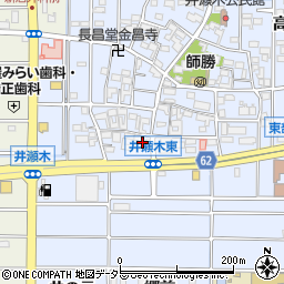 愛知県北名古屋市井瀬木居屋敷1012周辺の地図