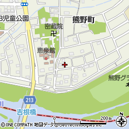 愛知県春日井市熊野町3120-3周辺の地図