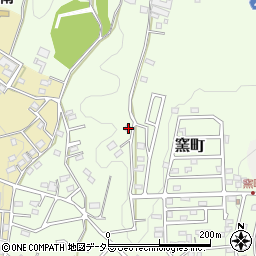 愛知県瀬戸市窯町421周辺の地図