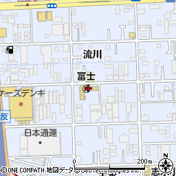 豊山町役場　冨士保育園周辺の地図