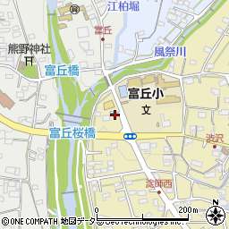 静岡県富士宮市淀師488周辺の地図