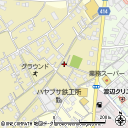 静岡県富士宮市淀師1110周辺の地図