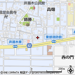 愛知県北名古屋市井瀬木居屋敷1042周辺の地図