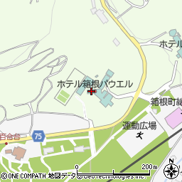 ホテル箱根パウエル周辺の地図