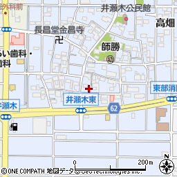 愛知県北名古屋市井瀬木居屋敷1031周辺の地図